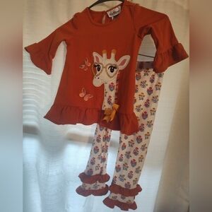 Rare Editions Embellished Giraffe Matching Set